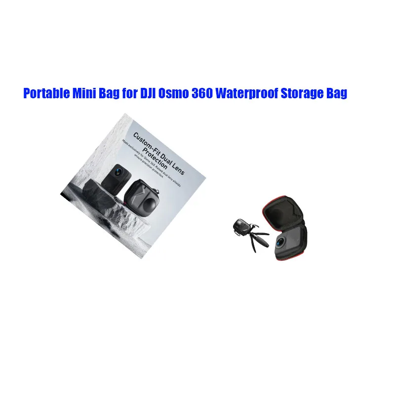 Portable Mini Bag for DJI Osmo 360 Waterproof Storage Bag Protective Case Bottom opening storage case with detachable carabiner
Portable Mini Bag for DJI Osmo 360 Waterproof Storage Bag Protective Case Bottom opening storage case with detachable carabiner