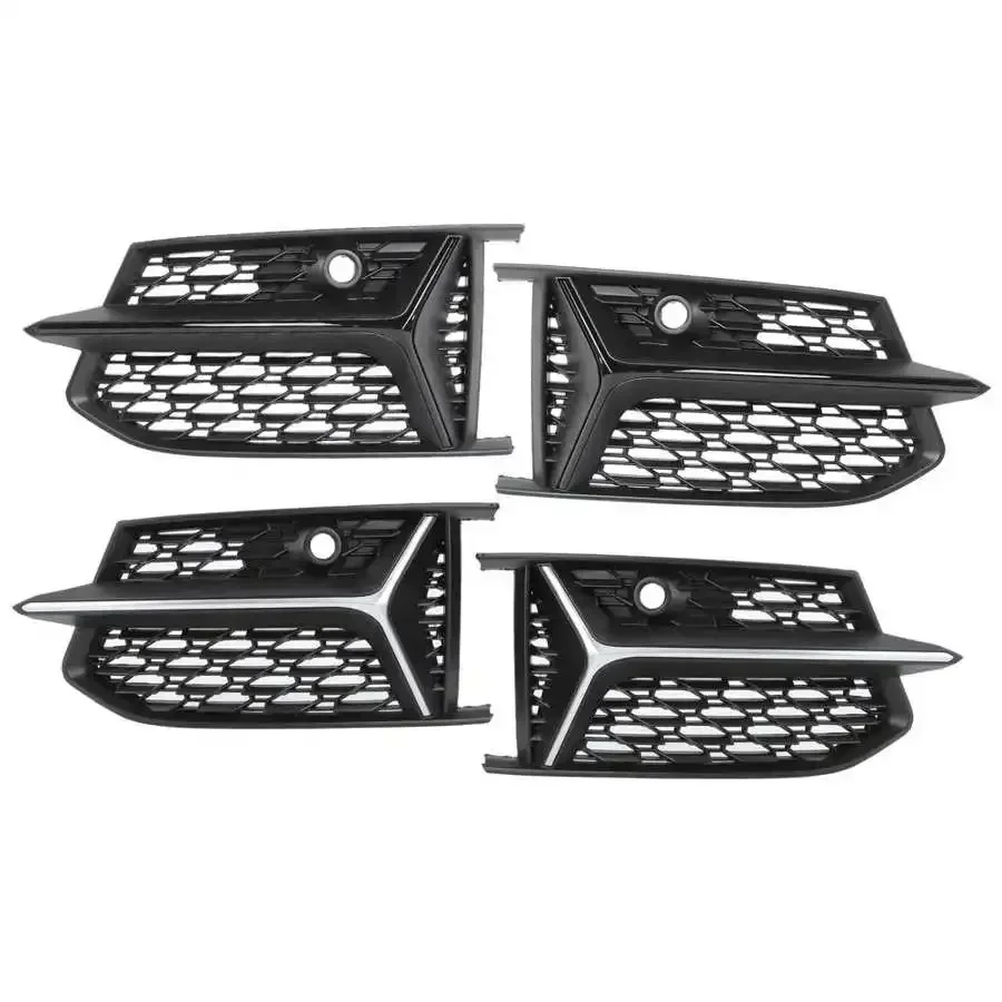 For RS6 Style Fit Glossy Black Honeycombs Mesh Fog Light Lamp Cover Grilles Grills For Audi A6 C8 S6 S-Line 2019 - 2020
For RS6 Style Fit Glossy Black Honeycombs Mesh Fog Light Lamp Cover Grilles Grills For Audi A6 C8 S6 S-Line 2019 - 2020