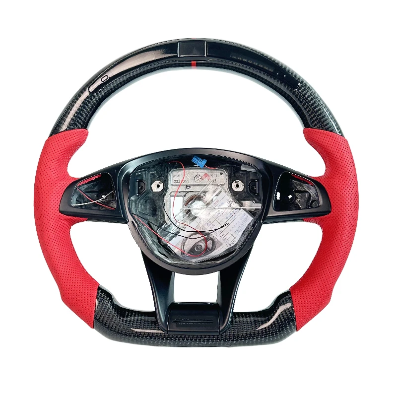 Personalized LED Steering Wheel Fit for Mercedes-Benz W205 W204 C ClASS C43 C63 Amg Carbon Fiber Car Steering Wheel
Personalized LED Steering Wheel Fit for Mercedes-Benz W205 W204 C ClASS C43 C63 Amg Carbon Fiber Car Steering Wheel