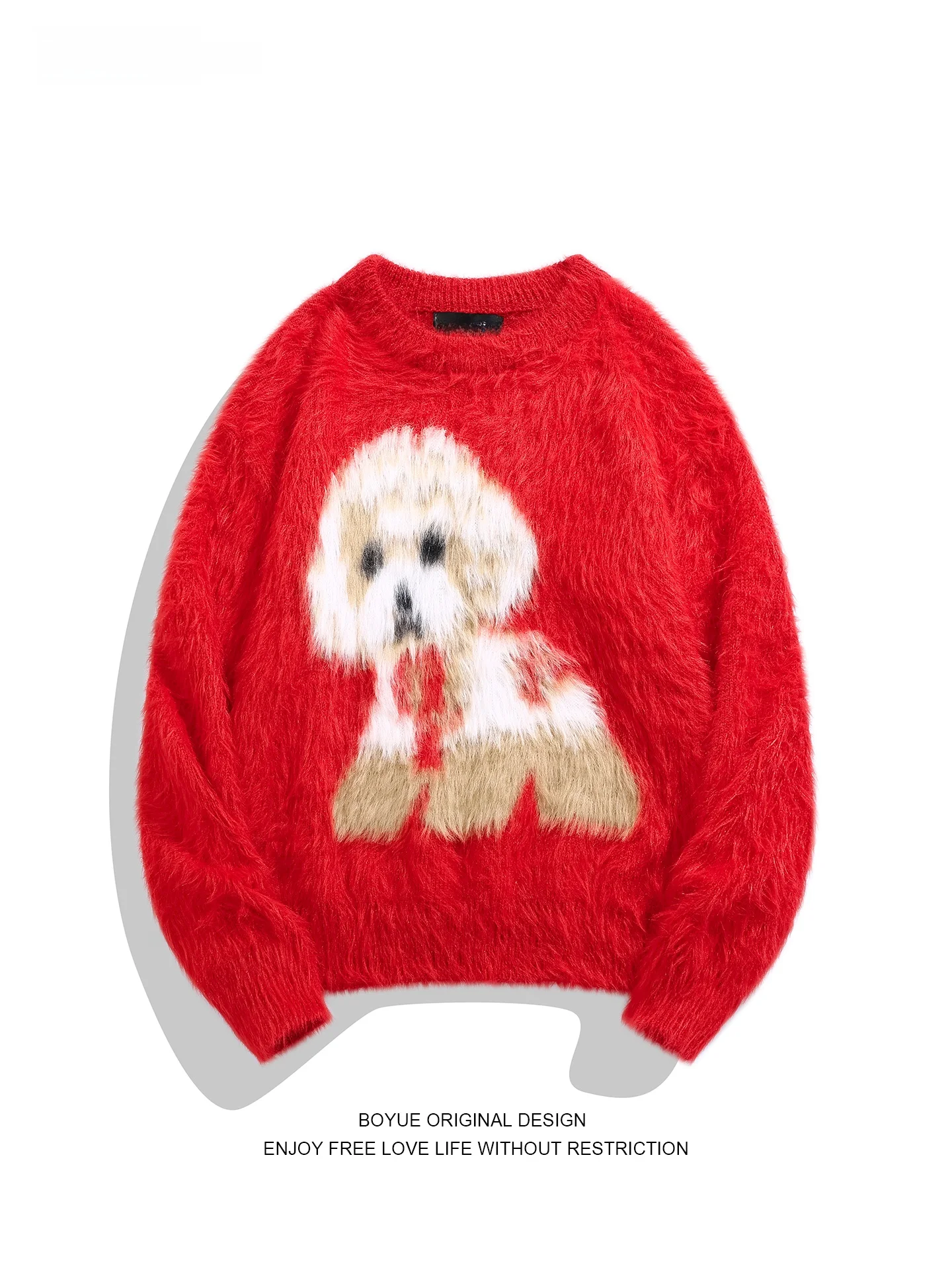 Мужской вязаный свитер Boyue Cartoon Little Dog Camere, мягкий, свободный, винтажный, премиум-класса, с длинными рукавами, зимний
Мужской вязаный свитер Boyue Cartoon Little Dog Camere, мягкий, свободный, винтажный, премиум-класса, с длинными рукавами, зимний