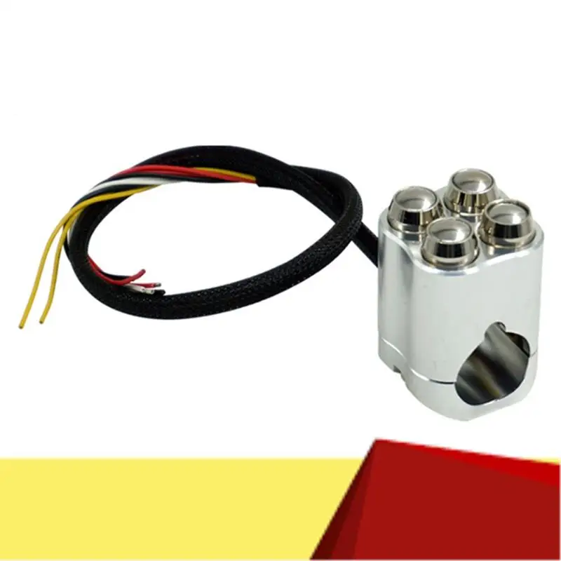 Motorcycle Multifunctional Handlebar Switch Suitable 28Mm Handlebar Control Switch Start Horn Light Turn Signal-M53K
Motorcycle Multifunctional Handlebar Switch Suitable 28Mm Handlebar Control Switch Start Horn Light Turn Signal-M53K