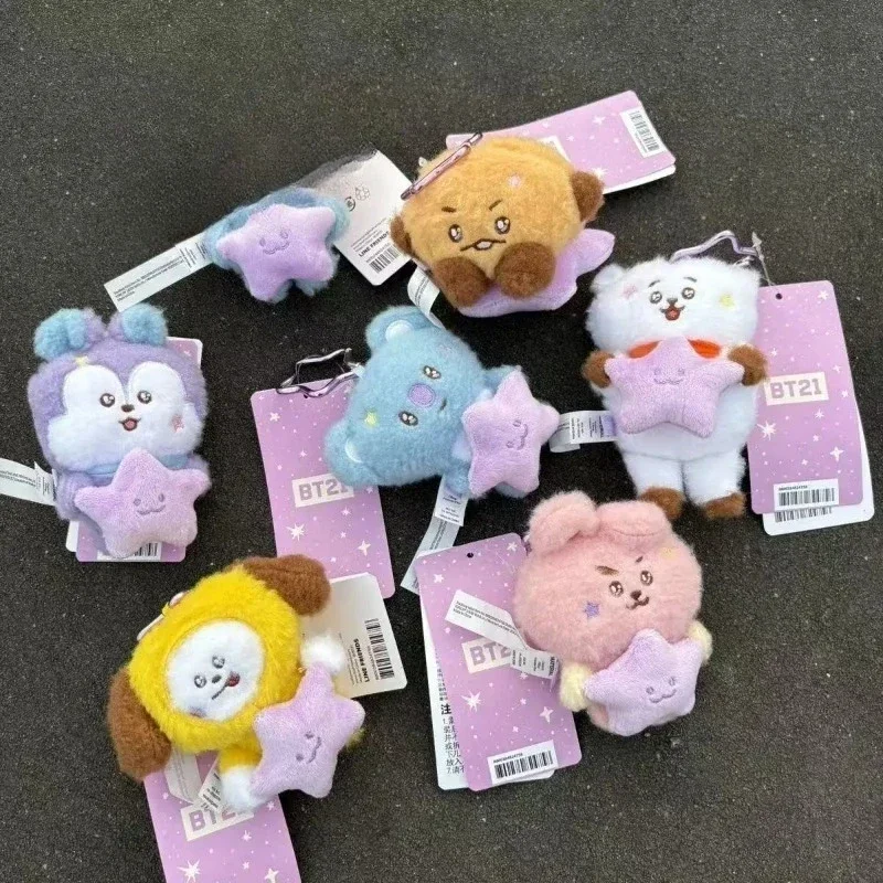 BT21 Travel Pendant Series Star Plush Toy Keychain Bag Decoration Cartoon Plush Toy Pendant Gift
BT21 Travel Pendant Series Star Plush Toy Keychain Bag Decoration Cartoon Plush Toy Pendant Gift