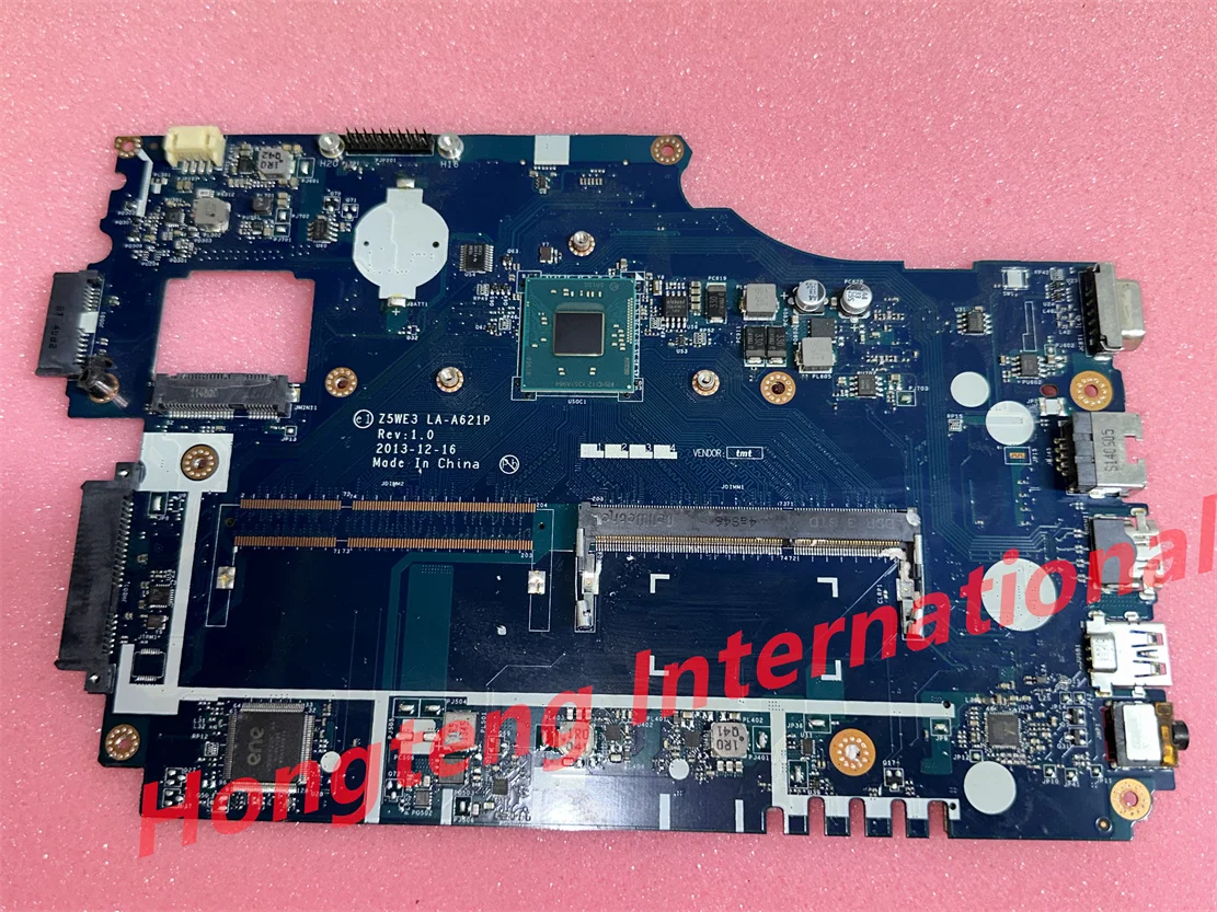 Z5we3 La-a621p для Acer Aspire E1-510 E1-510-2500 Материнская плата с процессором sr1sg 100% работает отлично
Z5we3 La-a621p для Acer Aspire E1-510 E1-510-2500 Материнская плата с процессором sr1sg 100% работает отлично