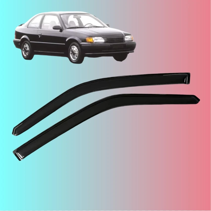 Window Visor for Toyota TERCEL L50 Coupe 1995 1996 1997 1998 1999 Weathershied Door Visor Wind Sun Rain Guards Side Window Wind
Window Visor for Toyota TERCEL L50 Coupe 1995 1996 1997 1998 1999 Weathershied Door Visor Wind Sun Rain Guards Side Window Wind