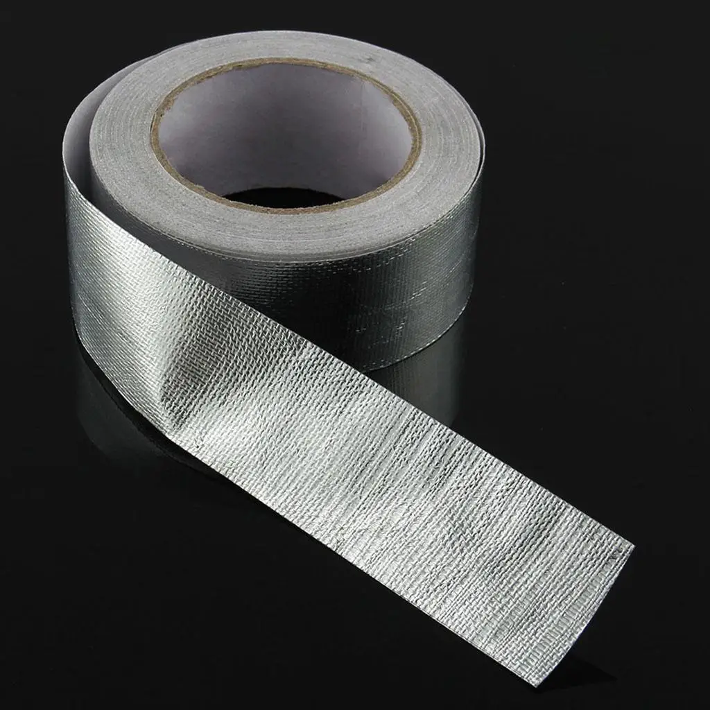 Self Tape Aluminum Car Heat Wrap Roll High Temperature Insulation for Fuel Lines and Wires
Self Tape Aluminum Car Heat Wrap Roll High Temperature Insulation for Fuel Lines and Wires