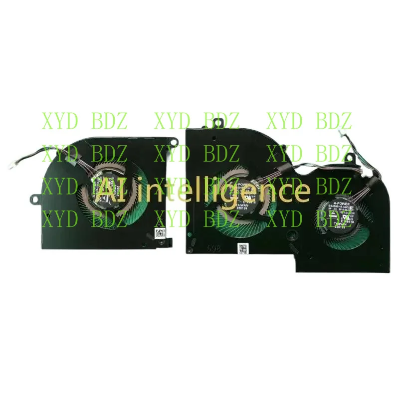 DB Original for MSI Creator Z16 CPU+GPU COOLING FAN MS-1571 A pair CDB
DB Original for MSI Creator Z16 CPU+GPU COOLING FAN MS-1571 A pair CDB