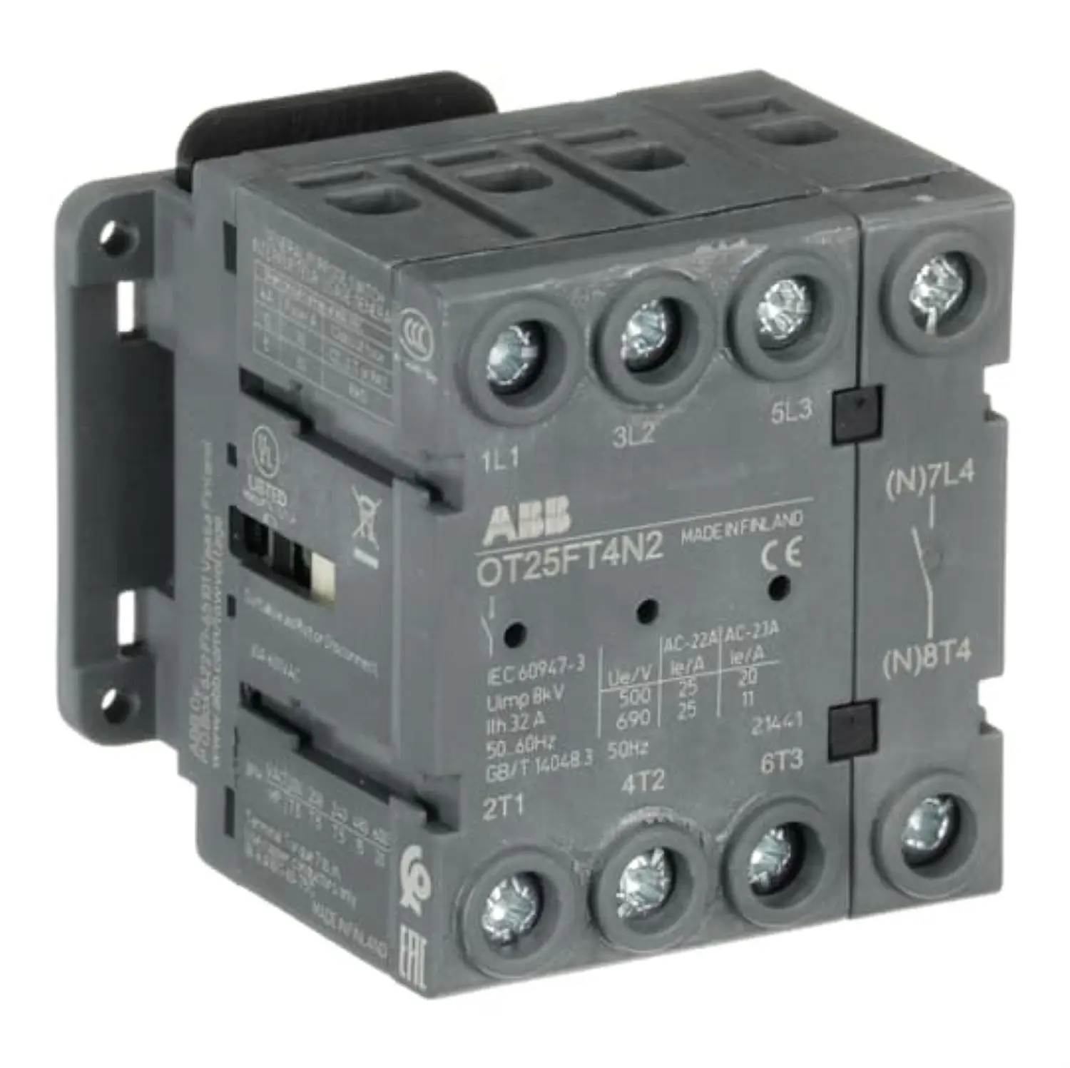 10136405 OT25FT4N2 1SCA104900R1001 расединитель переключателя
10136405 OT25FT4N2 1SCA104900R1001 расединитель переключателя