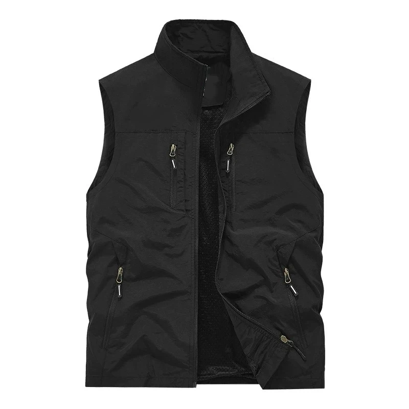 2026 Outdoor Leisure Vest Men's New Multi-Pocket Breathable Outdoor Cargo Jacket Coat High-Quality Design Hiking Fishing Vest
2026 Outdoor Leisure Vest Men's New Multi-Pocket Breathable Outdoor Cargo Jacket Coat High-Quality Design Hiking Fishing Vest