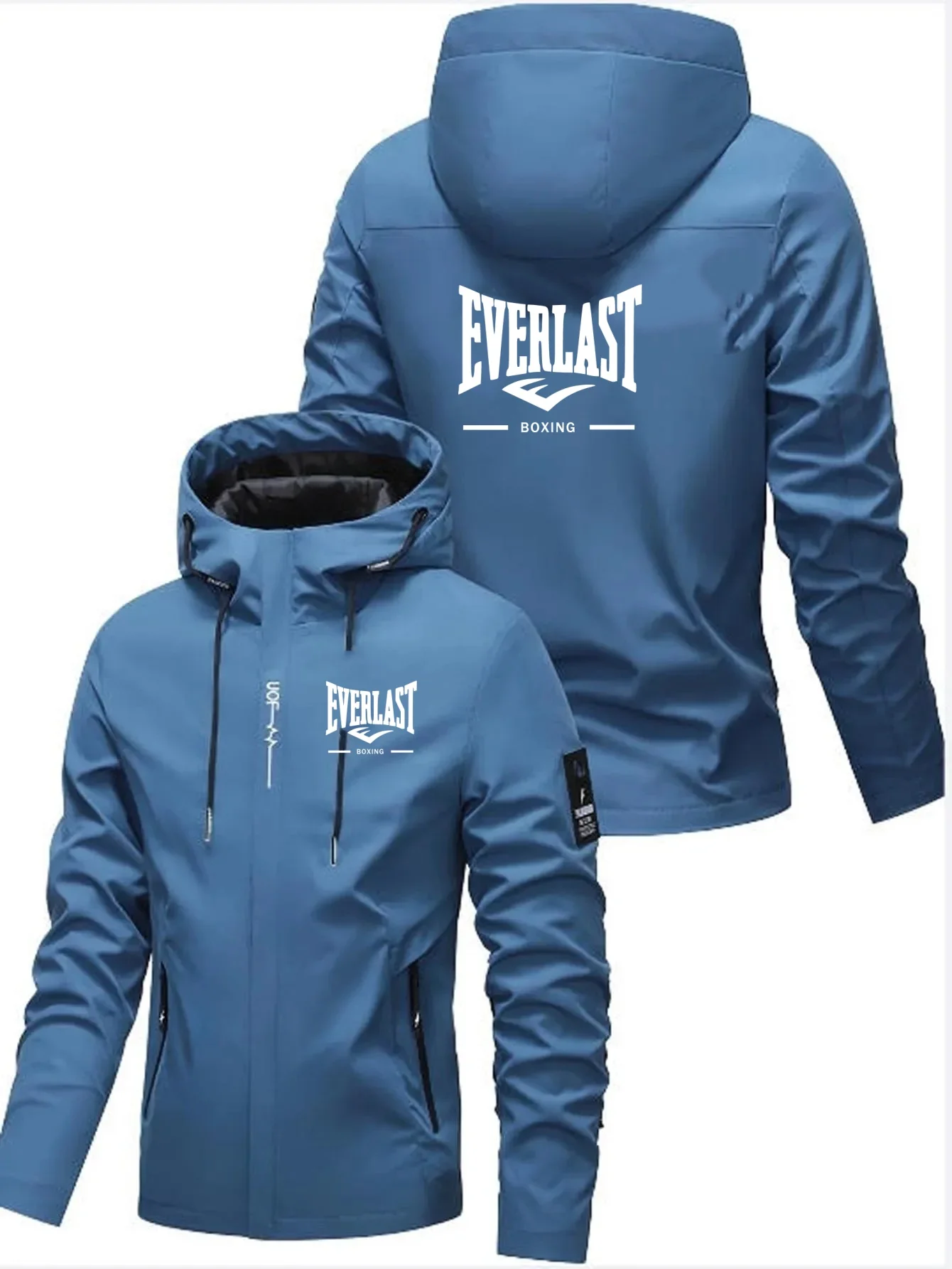 Мужская толстовка EVERLAST BOXING для весны и осени, модная уличная толстовка для отдыха, активного отдыха и медленного бега, свободная толстовка на молнии
Мужская толстовка EVERLAST BOXING для весны и осени, модная уличная толстовка для отдыха, активного отдыха и медленного бега, свободная толстовка на молнии