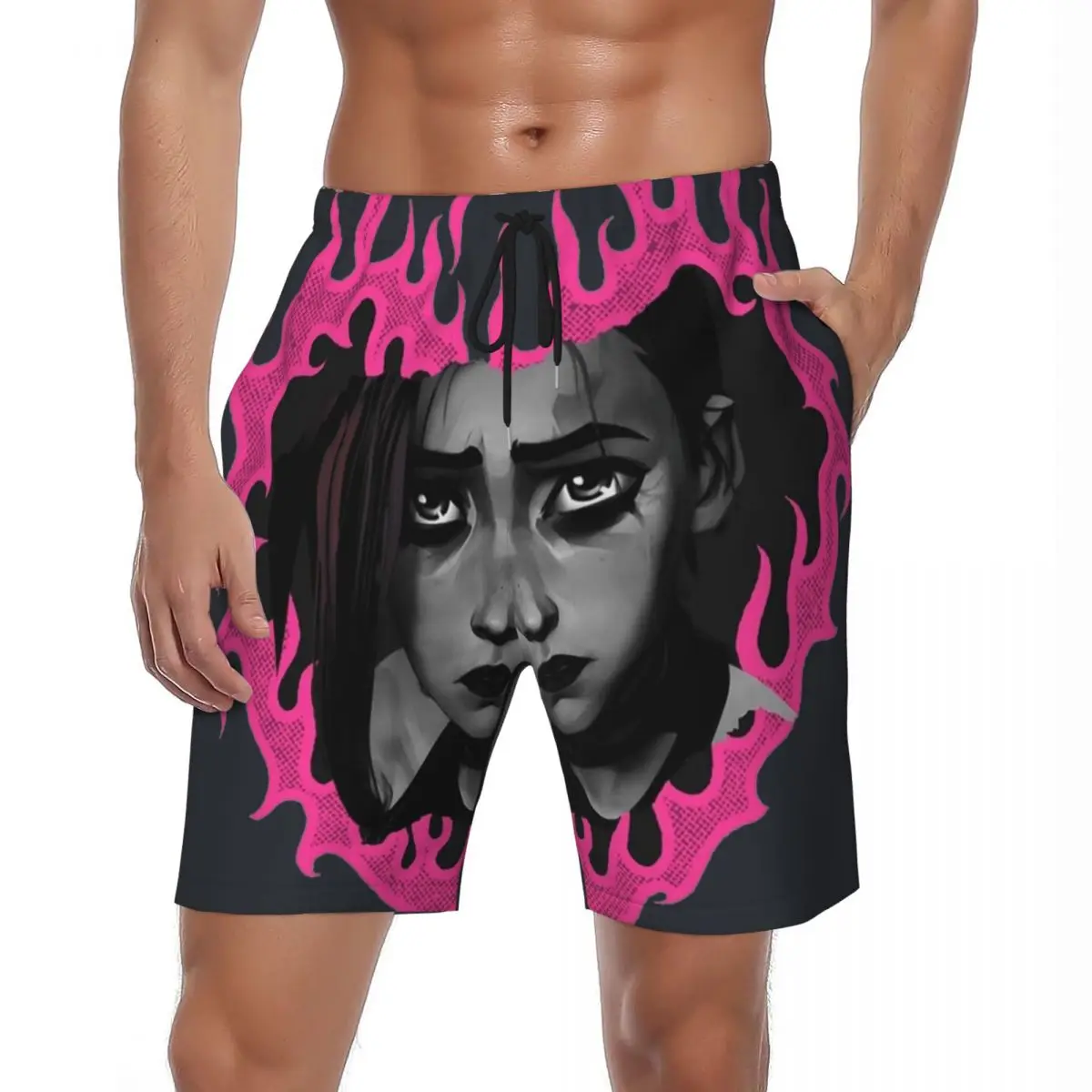 Jinx Arcane Board Shorts Summer League of Legends Anime Game Surfing Beach Short Pants Men Quick Dry Plus Size Swim Trunks
Jinx Arcane Board Shorts Summer League of Legends Anime Game Surfing Beach Short Pants Men Quick Dry Plus Size Swim Trunks