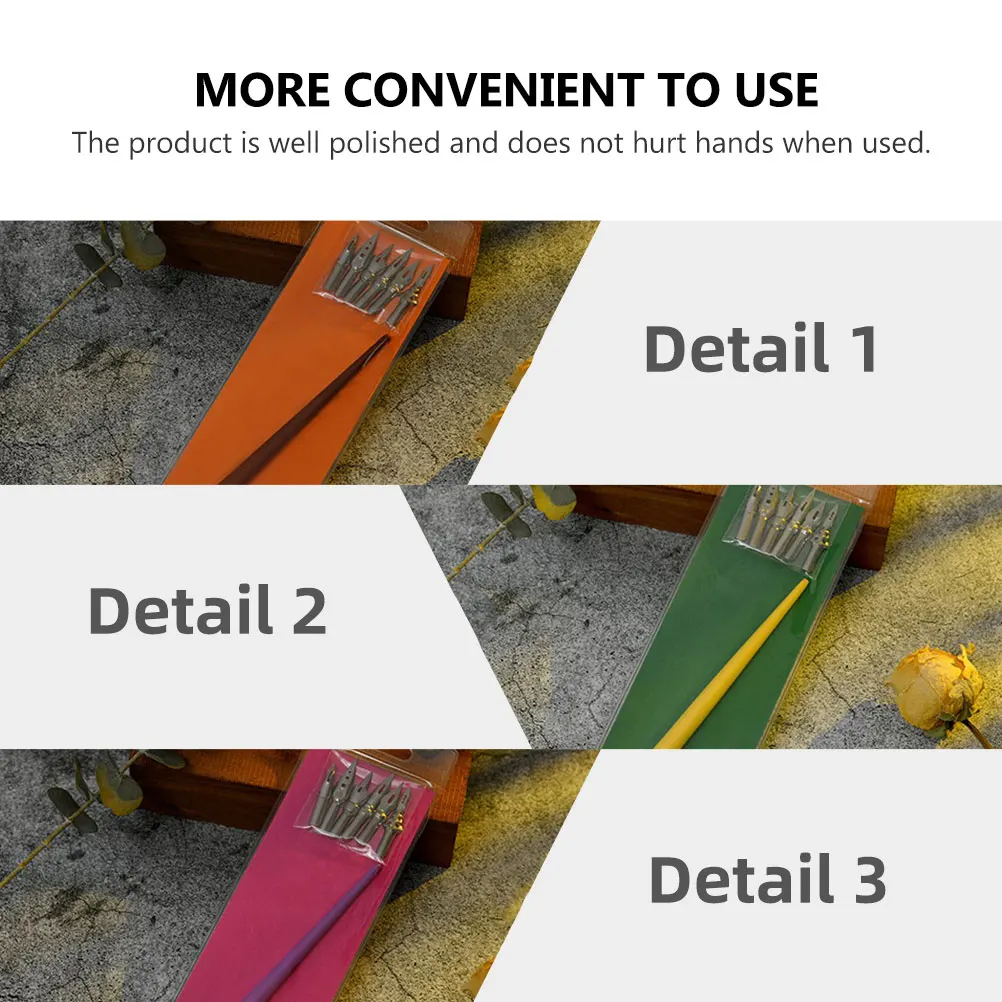 1Set English Calligraphy Pen Set Elegant Dip Pen Kit with Multiple Nibs Smooth Flow Writing Tool for Art Design Calligraphy
1Set English Calligraphy Pen Set Elegant Dip Pen Kit with Multiple Nibs Smooth Flow Writing Tool for Art Design Calligraphy