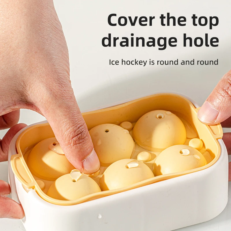 Walfos Ice Cube Molds Ice making box Easy to Fill & Release Whiskey Ice Cubes Mold Big Round Ball Ice Cube Trays
Walfos Ice Cube Molds Ice making box Easy to Fill & Release Whiskey Ice Cubes Mold Big Round Ball Ice Cube Trays