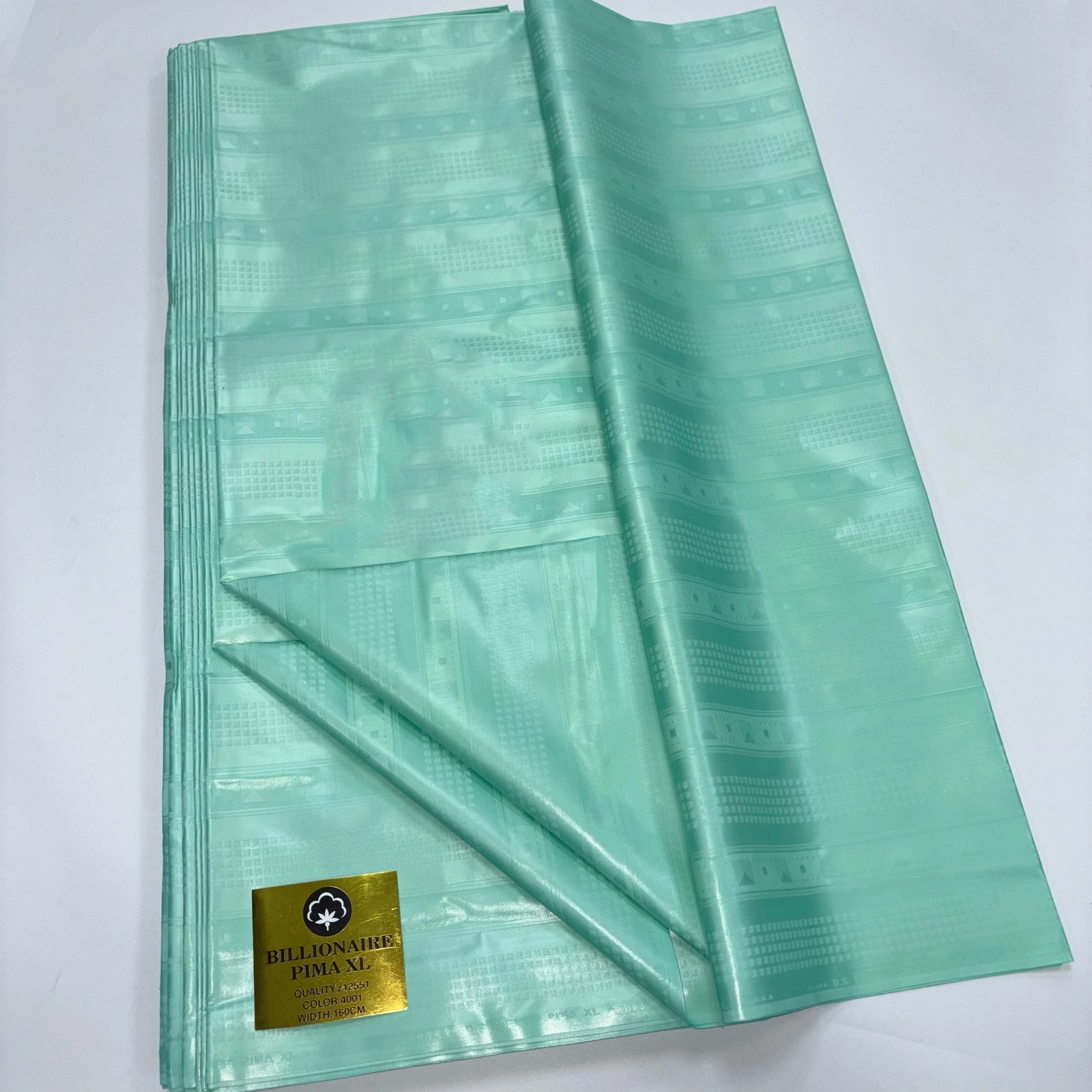 Luxury High Quality Soft African 100% Cotton Original Bazin Riche Fabric 5 Meters Perfume Bazin Material For Clothes TF6-430-1
Luxury High Quality Soft African 100% Cotton Original Bazin Riche Fabric 5 Meters Perfume Bazin Material For Clothes TF6-430-1