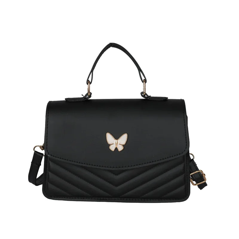 Simple fashion crossbody bag new Korean solid color shoulder bag female butterfly niche hundred handheld small square bag female
Simple fashion crossbody bag new Korean solid color shoulder bag female butterfly niche hundred handheld small square bag female