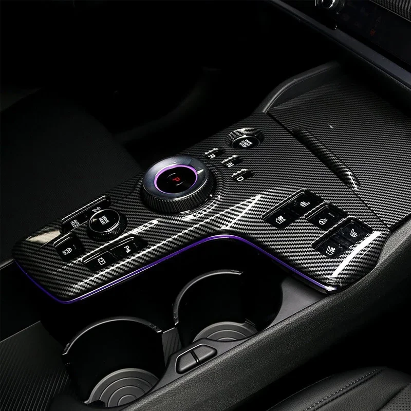 ABS Carbon Fiber Car Gear Shift Panel Central Water Cup Cover Trim Accessories For Kia Sportage NQ5 2022 2023 Hybrid X GT Line
ABS Carbon Fiber Car Gear Shift Panel Central Water Cup Cover Trim Accessories For Kia Sportage NQ5 2022 2023 Hybrid X GT Line