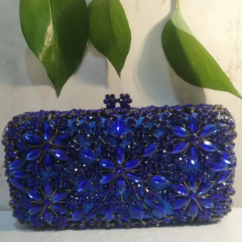 Lady Blue Color Rhinestone Minaudiere Stone Clutch Bag Crystal Evening Bag Handbag Women Party Bag Bridal Clutches Wedding Purse
Lady Blue Color Rhinestone Minaudiere Stone Clutch Bag Crystal Evening Bag Handbag Women Party Bag Bridal Clutches Wedding Purse