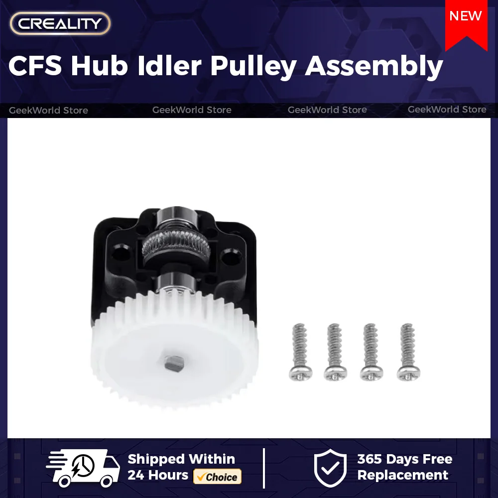 Creality CFS Hub Idler шкив в сборе CFS Hub Idler шкив в сборе_4,33×21,96×21,99_1 Оригинальные новые детали 3D-принтера 1 шт.
Creality CFS Hub Idler шкив в сборе CFS Hub Idler шкив в сборе_4,33×21,96×21,99_1 Оригинальные новые детали 3D-принтера 1 шт.