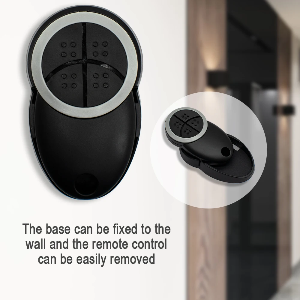 5pcs TELECO Remote Control Garage Door Opener 433.92MHz TXP 433 A01, TXP-433-A01 TXP-433-A02 TXP-433-A04 Rolling Code