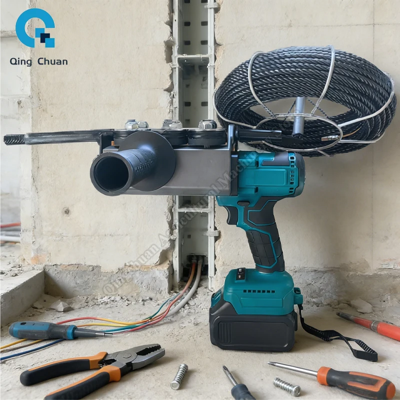 Lithium Battery Threading Tool Wire Pulling Lithium Battery Threading Fully Automatic Electric Device Wire Pulling Tool