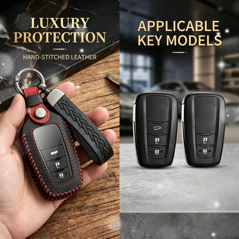 For Toyota Prius Camry Corolla CHR C-HR RAV4 Land Cruiser Prado Leather Car Key Case Full Cover Shell Keychain Accessories
For Toyota Prius Camry Corolla CHR C-HR RAV4 Land Cruiser Prado Leather Car Key Case Full Cover Shell Keychain Accessories
