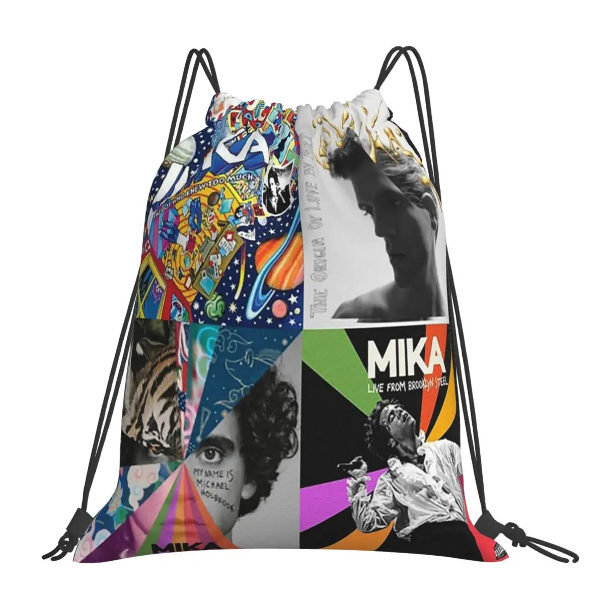 Рюкзаки Mika Discography, модные портативные сумки на шнурке, сумка для обуви, сумки для книг для мужчин и женщин, школьные
Рюкзаки Mika Discography, модные портативные сумки на шнурке, сумка для обуви, сумки для книг для мужчин и женщин, школьные