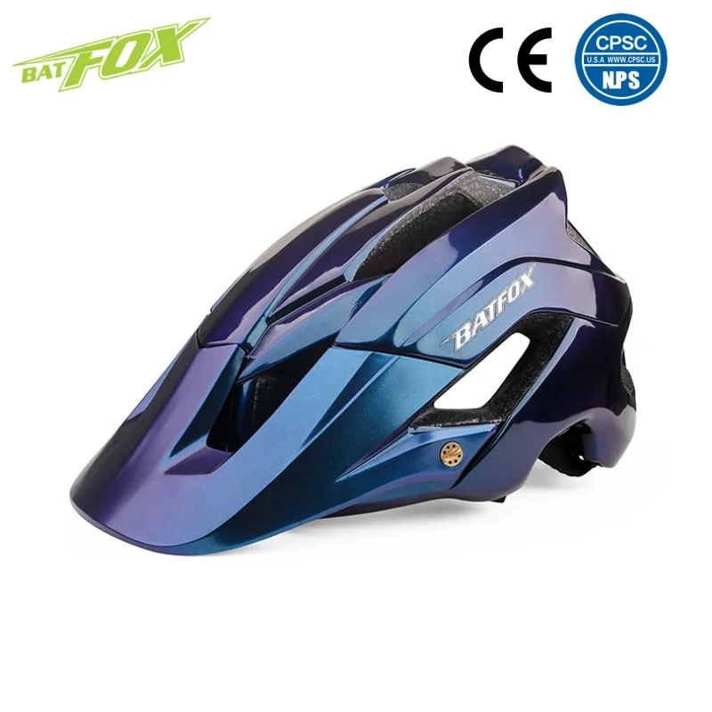 BATFOX CE CPSC Cycling helmet Youth Adult Road Mountain Bike Half Helmet Detachable brim Adjustable head MTB Bicycle Helmets
BATFOX CE CPSC Cycling helmet Youth Adult Road Mountain Bike Half Helmet Detachable brim Adjustable head MTB Bicycle Helmets