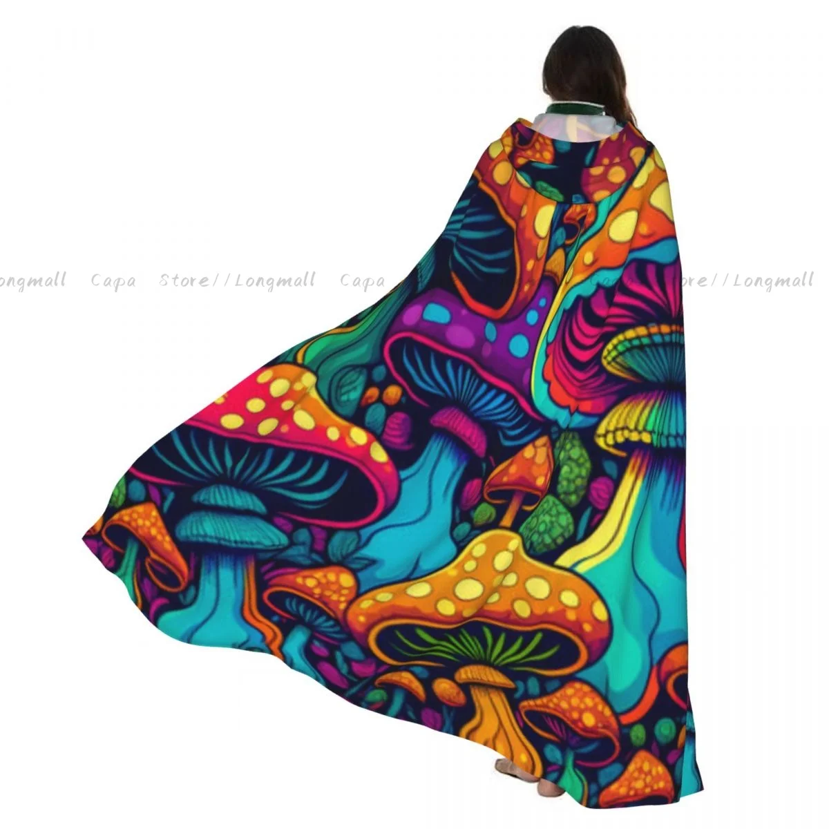 Плащ с капюшоном и психоделическим рисунком грибов, пальто, костюм для косплея на Хэллоуин, накидка вампира, дьявола, волшебника, вечерние платья
Плащ с капюшоном и психоделическим рисунком грибов, пальто, костюм для косплея на Хэллоуин, накидка вампира, дьявола, волшебника, вечерние платья