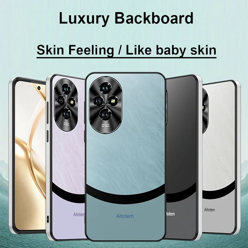 Luxury Matte Acrylic Back Cover Camera Protect Case for Honor 200 70 Pro Plus Shockproof Soft Phone Case for Honor 50 90
Luxury Matte Acrylic Back Cover Camera Protect Case for Honor 200 70 Pro Plus Shockproof Soft Phone Case for Honor 50 90