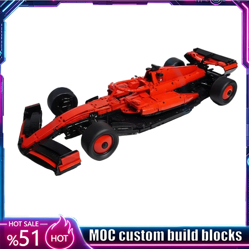 NEW 3365 Parts Technical Open Wheel Racing Vehicle MOC Custom Building Blocks DIY Assembly Toy Education Creative Popular Gifts
NEW 3365 Parts Technical Open Wheel Racing Vehicle MOC Custom Building Blocks DIY Assembly Toy Education Creative Popular Gifts