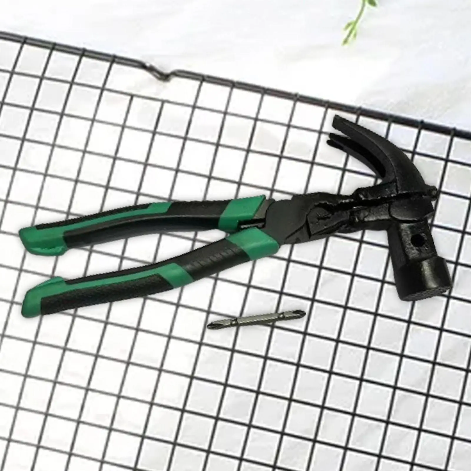 Multipurpose Tool Anti Slip Handle Lightweight Practical Metal Hammer for Auto Parts Home Repair Garage Carpentry Warehouse
Multipurpose Tool Anti Slip Handle Lightweight Practical Metal Hammer for Auto Parts Home Repair Garage Carpentry Warehouse