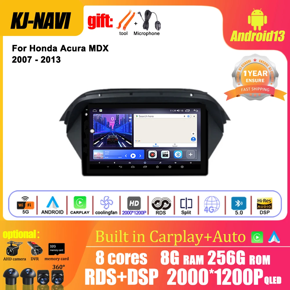Автомобильный радиоприемник Android 13 для Honda Acura MDX 2007-2013, мультимедийный видеоплеер с GPS-навигацией, беспроводной плеер для Carplay
Автомобильный радиоприемник Android 13 для Honda Acura MDX 2007-2013, мультимедийный видеоплеер с GPS-навигацией, беспроводной плеер для Carplay