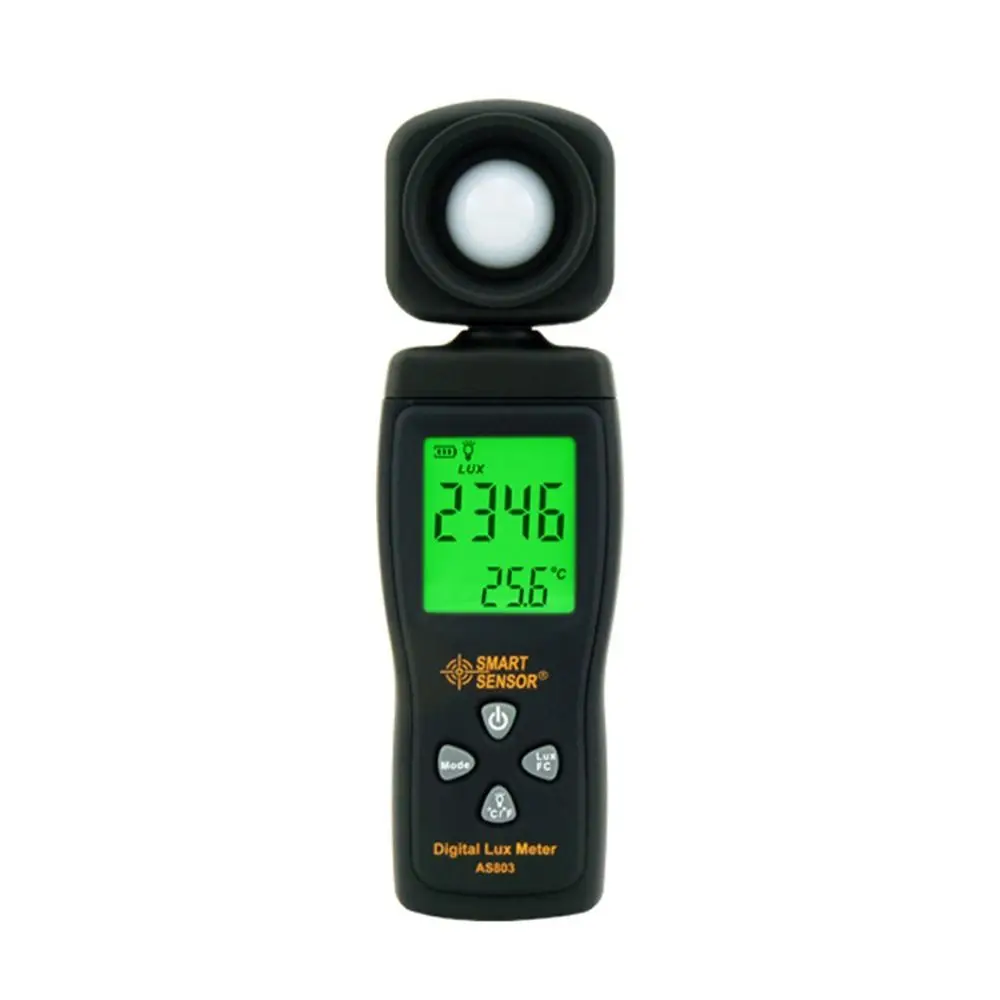 0-200,000 Lux Mini Digital Lux Meter LCD Display LED Backlight Luminance Tester Portable Rotating Probe Handheld Illuminometer
0-200,000 Lux Mini Digital Lux Meter LCD Display LED Backlight Luminance Tester Portable Rotating Probe Handheld Illuminometer
