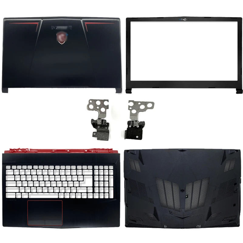 New portable lcd back cover/front frame/hinges/hinges cover/handrest/bottom case for msi ge63 ge63vr 3077c1a213hg017 3076p5a211
New portable lcd back cover/front frame/hinges/hinges cover/handrest/bottom case for msi ge63 ge63vr 3077c1a213hg017 3076p5a211