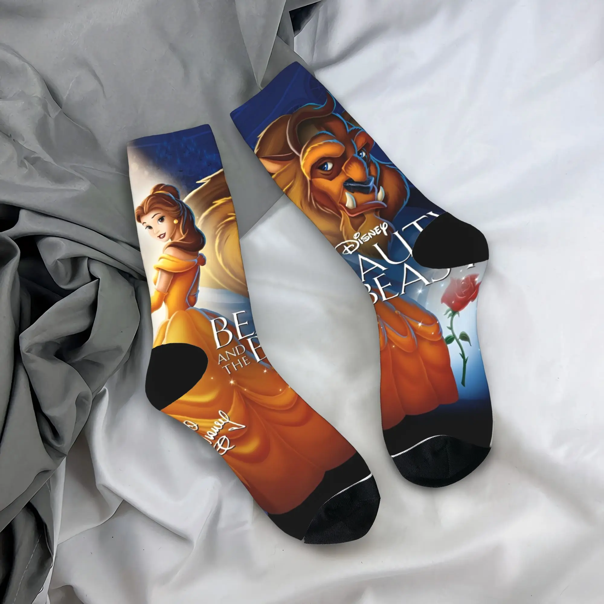 Чулки «Красавица и чудовище» с забавным принтом, зимние носки против пота, унисекс, мужские спортивные мягкие дышащие носки для бега
Чулки «Красавица и чудовище» с забавным принтом, зимние носки против пота, унисекс, мужские спортивные мягкие дышащие носки для бега
