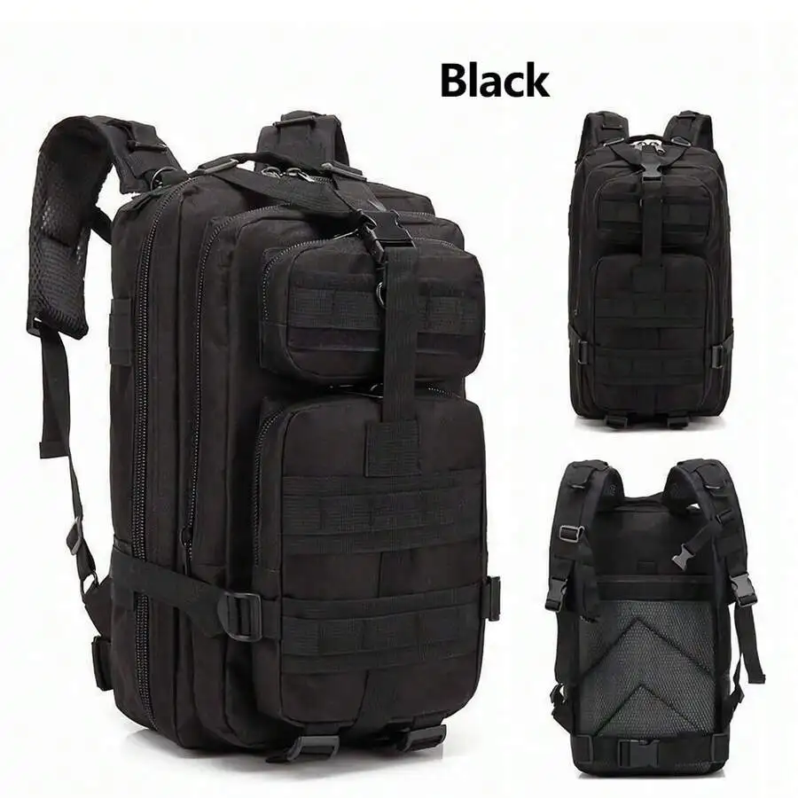 Large Tactical Backpack With Molle System For Outdoor Travel Hiking Camping
Large Tactical Backpack With Molle System For Outdoor Travel Hiking Camping