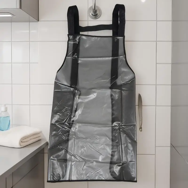 Waterproof Kitchen Apron Household TPU Oil Resistant Work Apron Transparent Black Dirt-Proof Cleaning Aprons
Waterproof Kitchen Apron Household TPU Oil Resistant Work Apron Transparent Black Dirt-Proof Cleaning Aprons