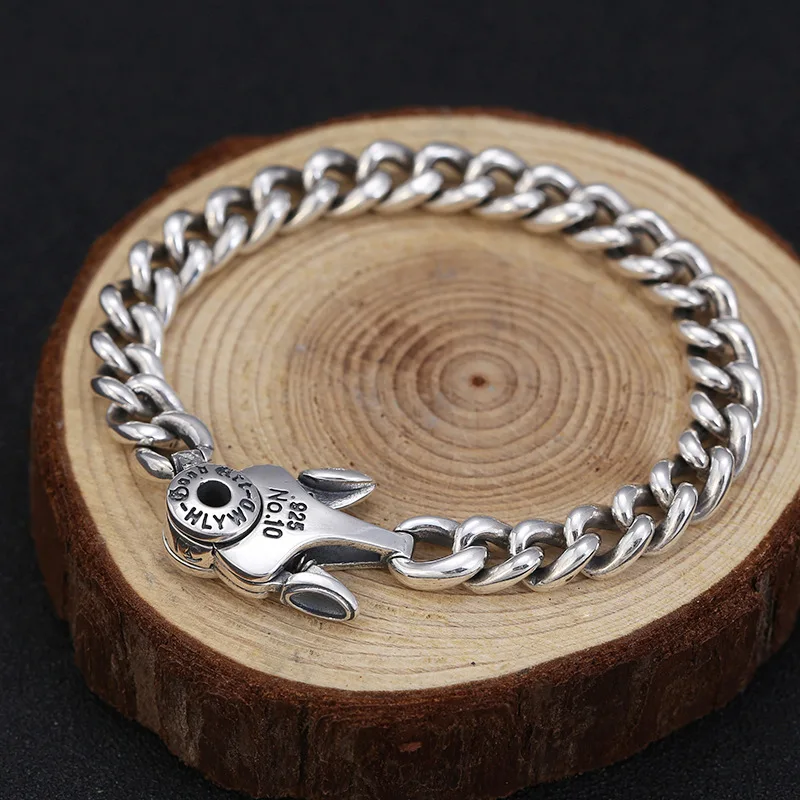 S925 sterling silver jewelry retro thai silver fashion stylishcasual male and female couple bracelet
S925 sterling silver jewelry retro thai silver fashion stylishcasual male and female couple bracelet