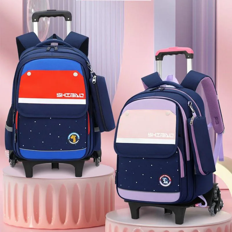 New Trolley Backpack Women Mochila Para Viaje Student School Back Pack School-bag Boys Roller Bagpack Estuches Escolares Tasche
New Trolley Backpack Women Mochila Para Viaje Student School Back Pack School-bag Boys Roller Bagpack Estuches Escolares Tasche