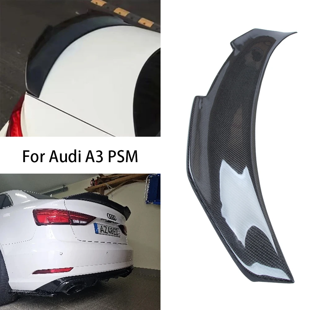For AUDI A3 S3 RS3 8V PSM Style Real Carbon Fiber Material Rear Spoiler Trunk Wing 2013-2020
For AUDI A3 S3 RS3 8V PSM Style Real Carbon Fiber Material Rear Spoiler Trunk Wing 2013-2020
