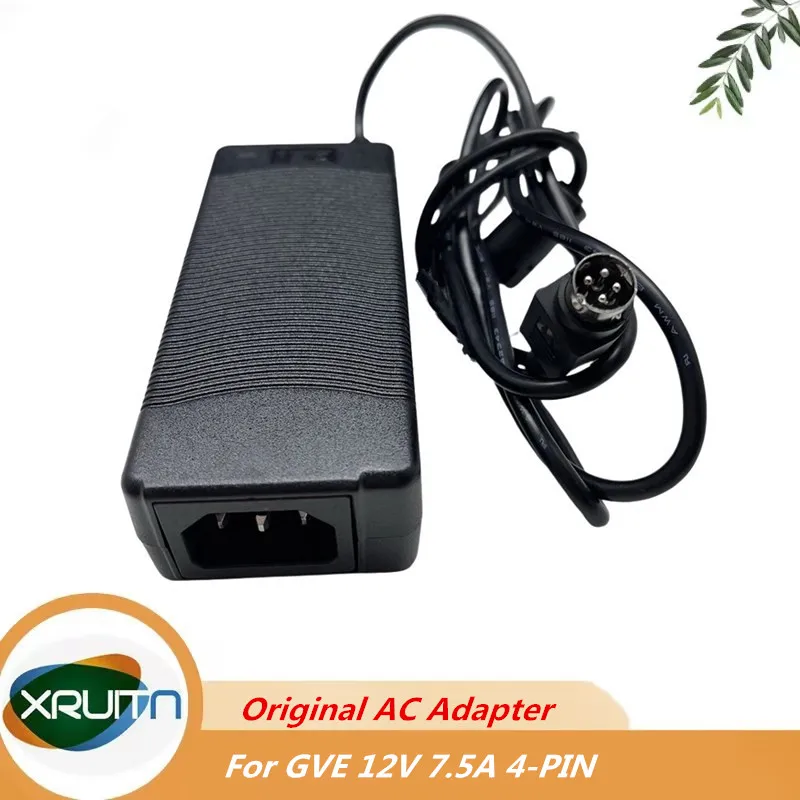 Оригинальный адаптер переменного тока для GVE GM90-120750-F 12 В 7,5 А 90 Вт 4PIN для зарядного устройства блока питания
Оригинальный адаптер переменного тока для GVE GM90-120750-F 12 В 7,5 А 90 Вт 4PIN для зарядного устройства блока питания
