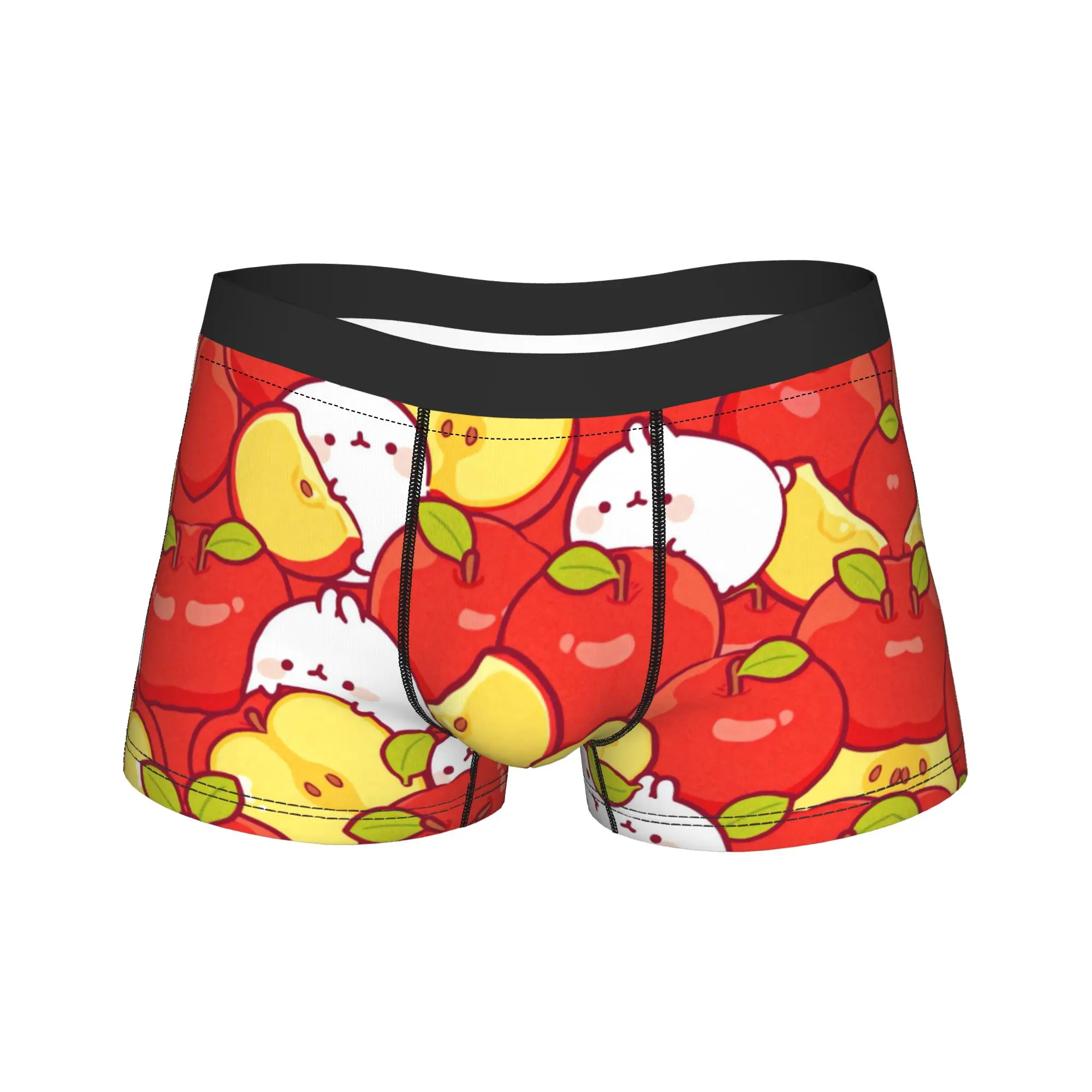 Molang Red Apple Print Boxer Shorts 3D Pouch Underwear Hot Sale Custom DIY Boxer Brief Soft Trend Men's Underpants Plus Size
Molang Red Apple Print Boxer Shorts 3D Pouch Underwear Hot Sale Custom DIY Boxer Brief Soft Trend Men's Underpants Plus Size
