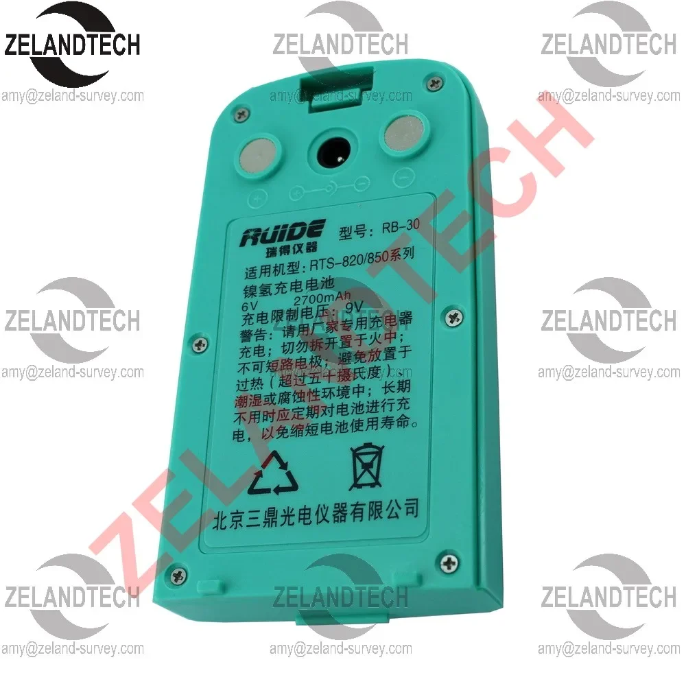 100% Brand New and High Quality RUIDE RB-30 Battery for RUIDE RTS-820/850 series total station
100% Brand New and High Quality RUIDE RB-30 Battery for RUIDE RTS-820/850 series total station