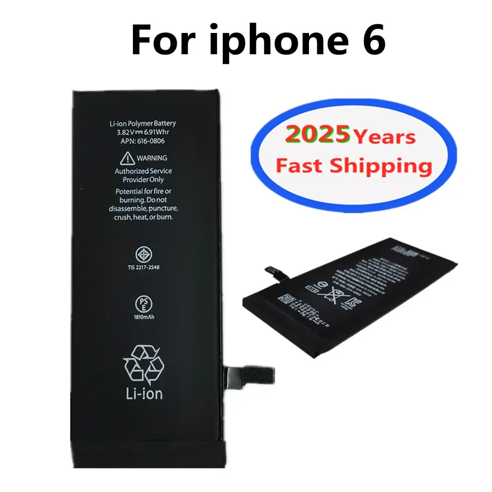 100% новый аккумулятор большой емкости 1810 мАч для iPhone 6 I6 6G A1549 A1586 A1589 A1522 A1524 A1593 аккумуляторы для телефонов
100% новый аккумулятор большой емкости 1810 мАч для iPhone 6 I6 6G A1549 A1586 A1589 A1522 A1524 A1593 аккумуляторы для телефонов