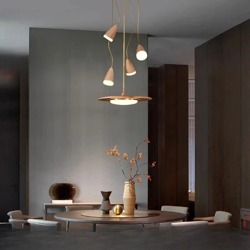 Modern Chandelier Made of Solid Wood for Kitchen Home Decor Hanging Lamp Bedside Restaurant Dinning Hall 3 Head Suspended Light
Modern Chandelier Made of Solid Wood for Kitchen Home Decor Hanging Lamp Bedside Restaurant Dinning Hall 3 Head Suspended Light