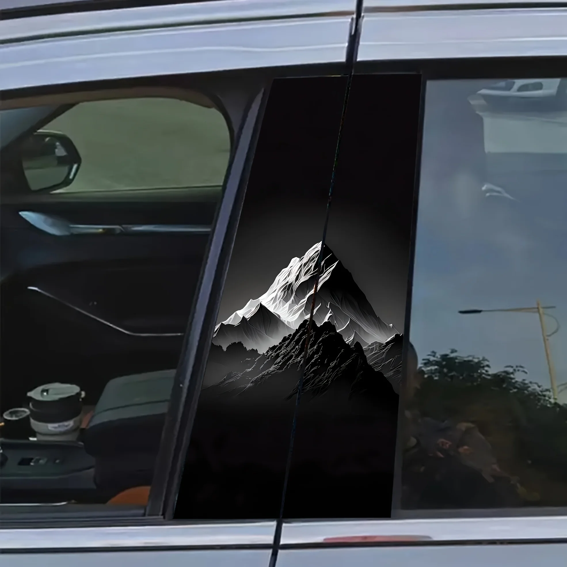 2 Alpine Auto Sticker Prints, Vinyl, Matte, Scratchproof, Sunscreen, Waterproof, Self-Adhesive, B-pillar Protective Film,
2 Alpine Auto Sticker Prints, Vinyl, Matte, Scratchproof, Sunscreen, Waterproof, Self-Adhesive, B-pillar Protective Film,