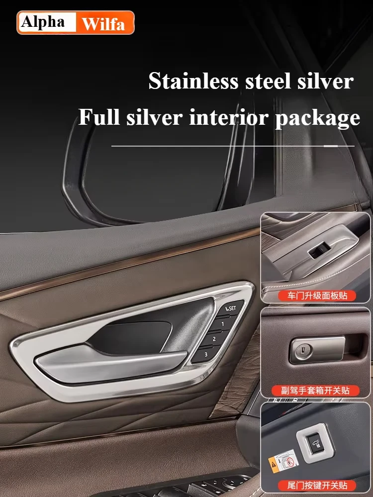 For 40 series Alphard Wilfa stainless steel patch interior modification inner door bowl accessories
For 40 series Alphard Wilfa stainless steel patch interior modification inner door bowl accessories