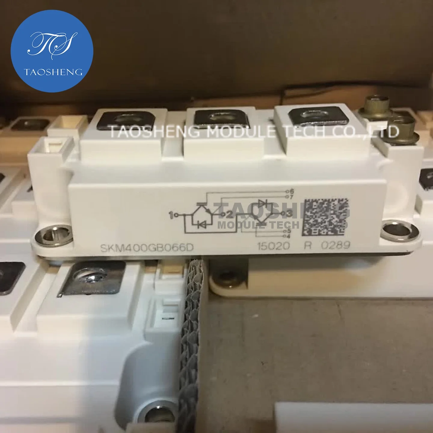 1 шт. SKM400GB066D 400A/600V Новый и оригинальный модуль IGBT【TAOSHENG】 # TS071
1 шт. SKM400GB066D 400A/600V Новый и оригинальный модуль IGBT【TAOSHENG】 # TS071