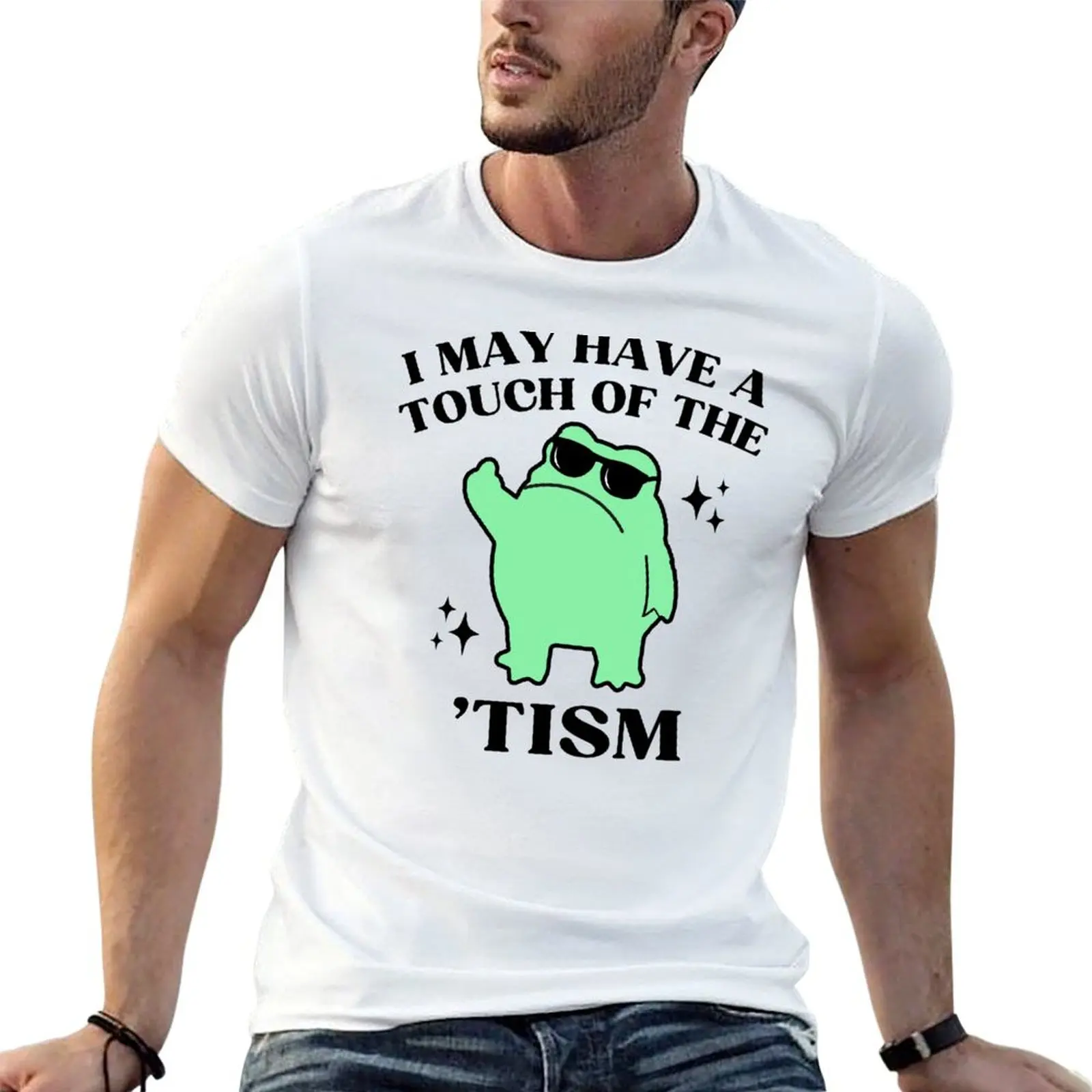 Meme I man casual The Funny high cotton shirts shirts t Of for t quality T-Shirt Have Tism A men Touch Autism Frog May
Meme I man casual The Funny high cotton shirts shirts t Of for t quality T-Shirt Have Tism A men Touch Autism Frog May