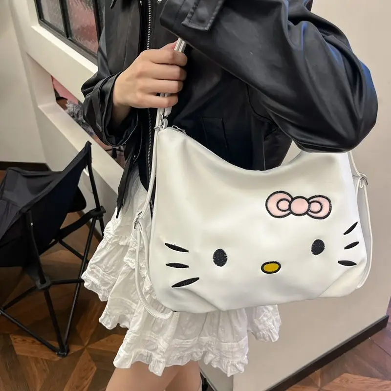 Sanrio милый мультфильм Hello Kitty многофункциональная дорожная сумка-тоут корейский повседневный простой рюкзак большой емкости женская сумка через плечо
Sanrio милый мультфильм Hello Kitty многофункциональная дорожная сумка-тоут корейский повседневный простой рюкзак большой емкости женская сумка через плечо