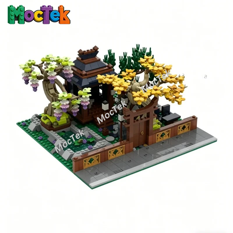 Urban Garden Street View MOC Building Blocks, Exquisite Villa Architecture and Green Landscape Design, Modular City Scene Bricks
Urban Garden Street View MOC Building Blocks, Exquisite Villa Architecture and Green Landscape Design, Modular City Scene Bricks